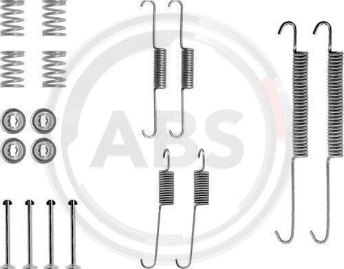 A.B.S. 0613Q - Комплектующие, барабанный тормозной механизм unicars.by