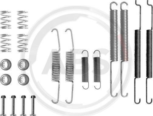 A.B.S. 0681Q - Комплектующие, барабанный тормозной механизм unicars.by