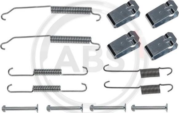 A.B.S. 0015Q - Комплектующие, барабанный тормозной механизм unicars.by