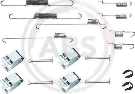 A.B.S. 0815Q - Комплектующие, барабанный тормозной механизм unicars.by