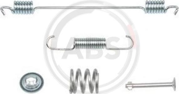 A.B.S. 0889Q - Комплектующие, барабанный тормозной механизм unicars.by