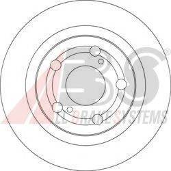 A.B.S. 17509 OE - Тормозной диск unicars.by