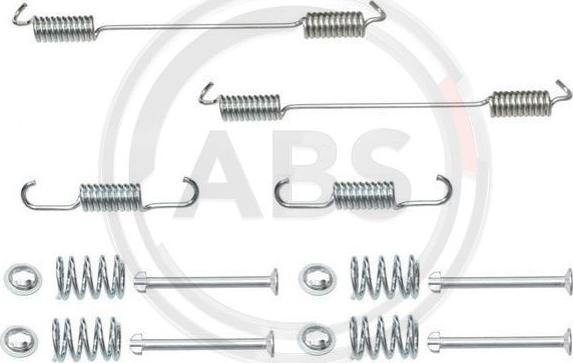 A.B.S. 0796Q - Комплектующие, барабанный тормозной механизм unicars.by