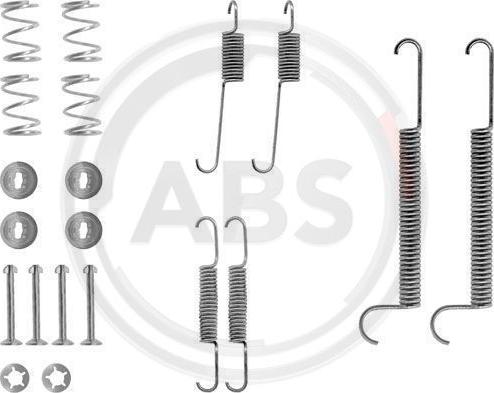 A.B.S. 0746Q - Комплектующие, барабанный тормозной механизм unicars.by