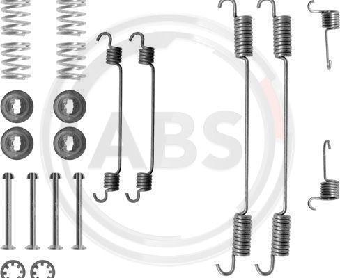 A.B.S. 0740Q - Комплектующие, барабанный тормозной механизм unicars.by