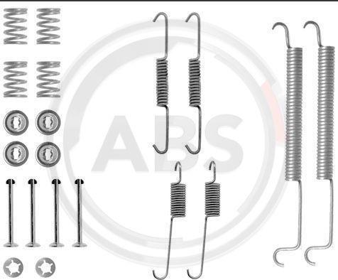 A.B.S. 0756Q - Комплектующие, барабанный тормозной механизм unicars.by