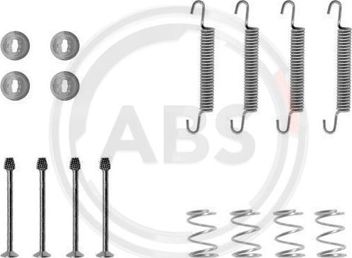 A.B.S. 0711Q - Комплектующие, стояночная тормозная система unicars.by