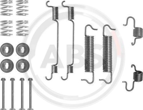 A.B.S. 0780Q - Комплектующие, барабанный тормозной механизм unicars.by