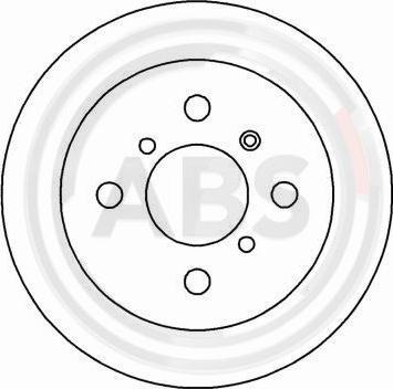 A.B.S. 16199 - Тормозной диск unicars.by
