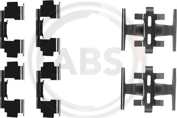 A.B.S. 1088Q - Комплектующие для колодок дискового тормоза unicars.by