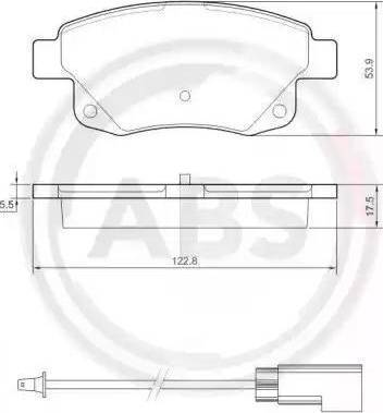 RIDER RD.3323.DB1725 - Тормозные колодки, дисковые, комплект unicars.by