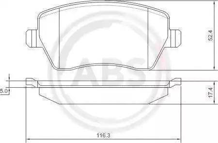 Magneti Marelli 363702161250 - Тормозные колодки, дисковые, комплект unicars.by