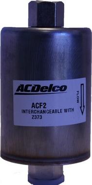 ACDelco ACF2 - Топливный фильтр unicars.by