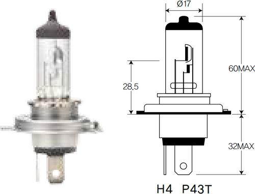 ACDelco ACH4LL - Лампа накаливания, основная фара unicars.by