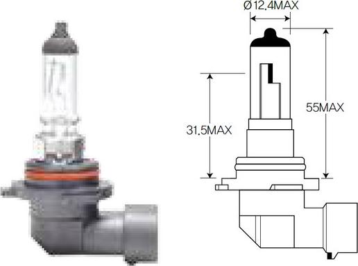 ACDelco ACHB4 - Лампа накаливания, основная фара unicars.by