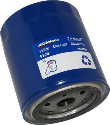 ACDelco PF 24 - Масляный фильтр unicars.by