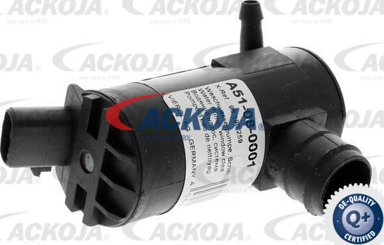 ACKOJA A51-08-0001 - Водяной насос, система очистки окон unicars.by