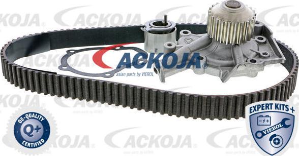 ACKOJA A51-0202W - Водяной насос + комплект зубчатого ремня ГРМ unicars.by