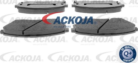 ACKOJA A52-0074 - Тормозные колодки, дисковые, комплект unicars.by