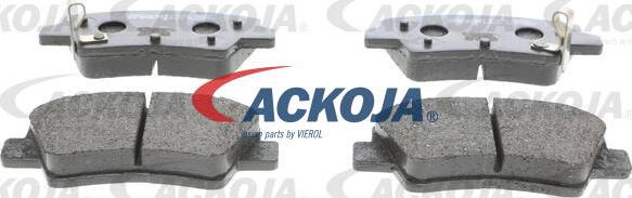 ACKOJA A52-2135 - Тормозные колодки, дисковые, комплект unicars.by