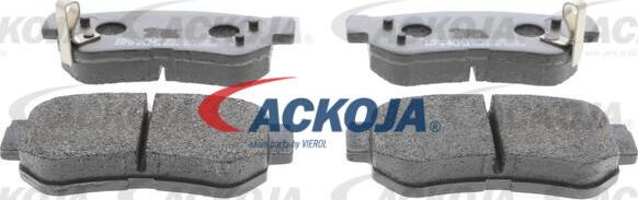 ACKOJA A52-2123 - Тормозные колодки, дисковые, комплект unicars.by