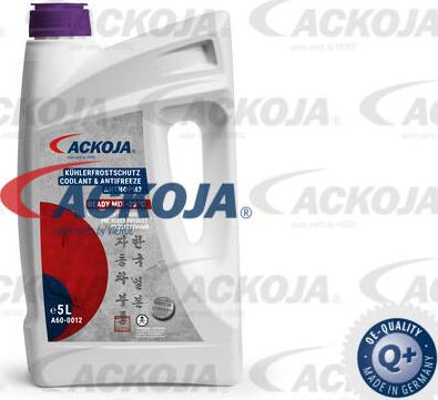 ACKOJA A60-0012 - Антифриз unicars.by