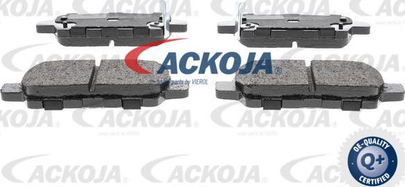 ACKOJA A38-0035 - Тормозные колодки, дисковые, комплект unicars.by