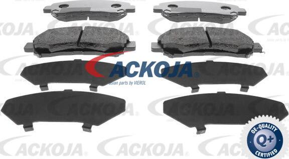 ACKOJA A38-0036 - Тормозные колодки, дисковые, комплект unicars.by