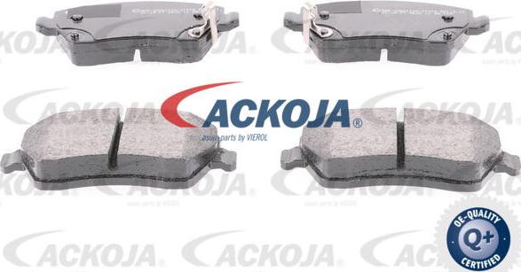 ACKOJA A38-0149 - Тормозные колодки, дисковые, комплект unicars.by