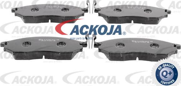 ACKOJA A38-0150 - Тормозные колодки, дисковые, комплект unicars.by