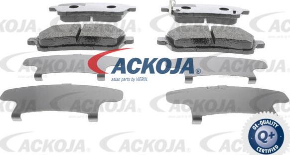 ACKOJA A32-0030 - Тормозные колодки, дисковые, комплект unicars.by