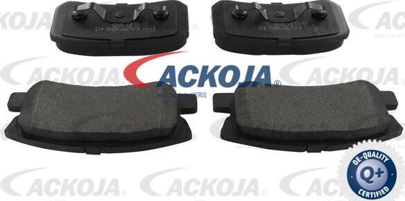 ACKOJA A37-0013 - Тормозные колодки, дисковые, комплект unicars.by