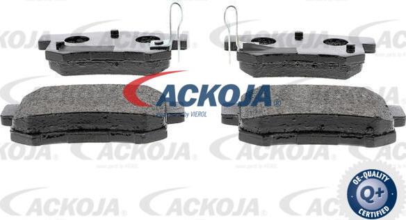 ACKOJA A26-0021 - Тормозные колодки, дисковые, комплект unicars.by