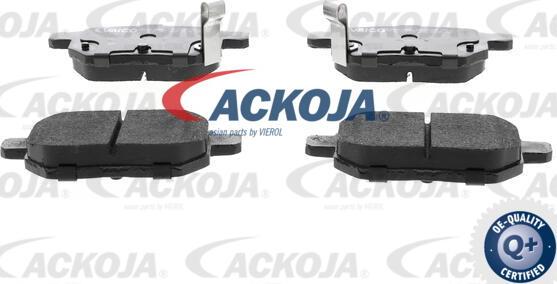 ACKOJA A70-0038 - Тормозные колодки, дисковые, комплект unicars.by