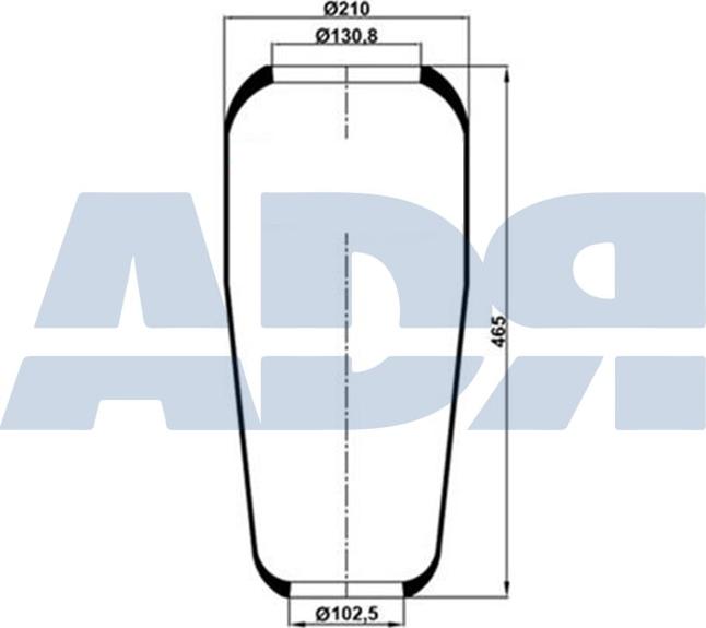 ADR 51771000 - Кожух пневматической рессоры unicars.by