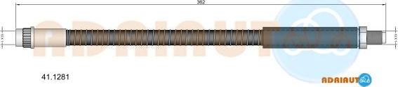 Adriauto 41.1281 - Тормозной шланг unicars.by