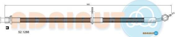 Adriauto 52.1288 - Тормозной шланг unicars.by