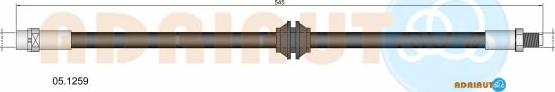 Adriauto 05.1259 - Тормозной шланг unicars.by