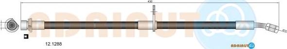 Adriauto 12.1288 - Тормозной шланг unicars.by