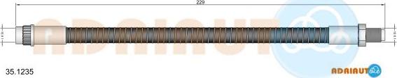 Adriauto 35.1235 - Тормозной шланг unicars.by