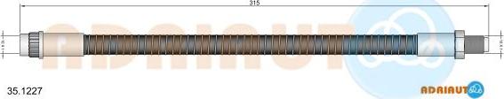 Adriauto 35.1227 - Тормозной шланг unicars.by