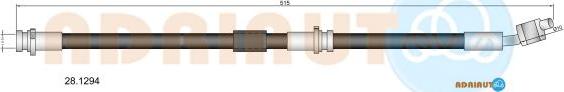 Adriauto 28.1294 - Тормозной шланг unicars.by