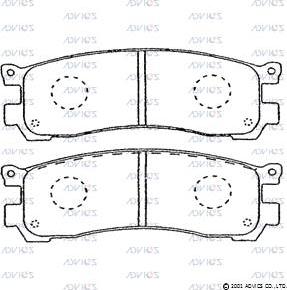 Lucas Diesel GDB3264 - Тормозные колодки, дисковые, комплект unicars.by