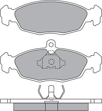 Aisin ASN-2065 - Тормозные колодки, дисковые, комплект unicars.by