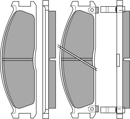 AISIN ASN-2063 - Тормозные колодки, дисковые, комплект unicars.by