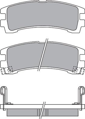 Aisin ASN-2084 - Тормозные колодки, дисковые, комплект unicars.by