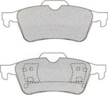 AISIN ASN-2144 - Тормозные колодки, дисковые, комплект unicars.by