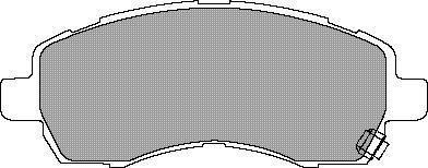 Aisin ASN-2161 - Тормозные колодки, дисковые, комплект unicars.by