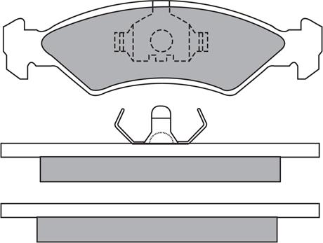 Aisin ASN-2128 - Тормозные колодки, дисковые, комплект unicars.by