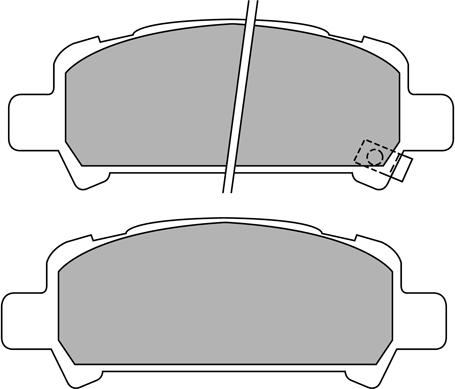 AISIN ASN-2175 - Тормозные колодки, дисковые, комплект unicars.by